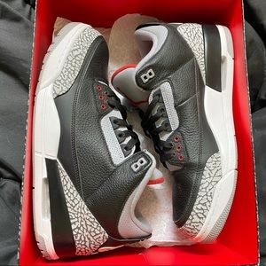 (2018) Black cement 3s Size 13 Og all
